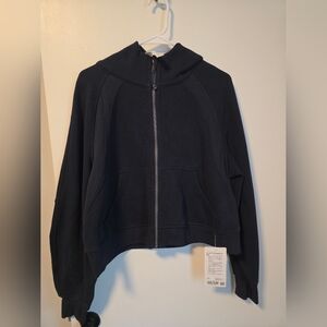 lululemon athletica OS full zip scuba hoodie True Navy M/L